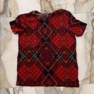 {Alexander McQueen} Plaida T-shirt